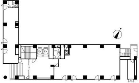 ユニゾ蛎殻町北島ビル1F 間取り図