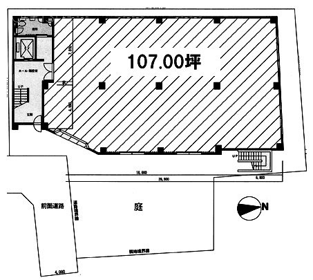 プレシーズ別館ビル1F 間取り図