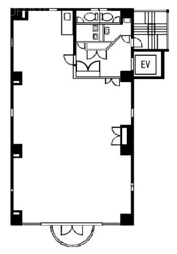 高浦ビル8F 間取り図