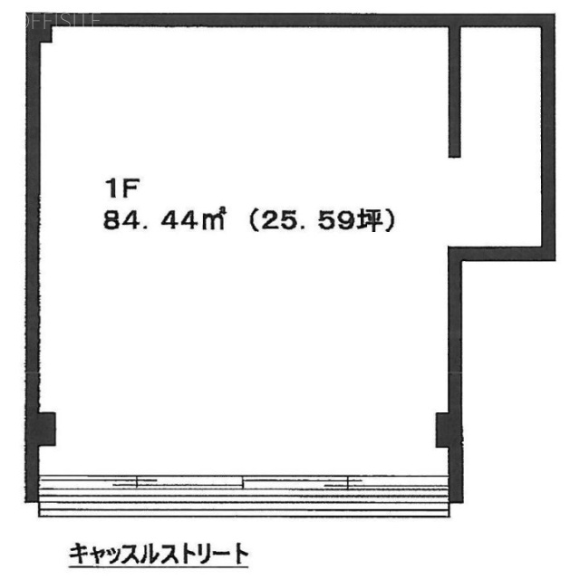 H代官山ビル1F 間取り図