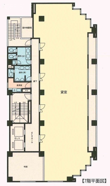 NEOX新宿ビル7F 間取り図