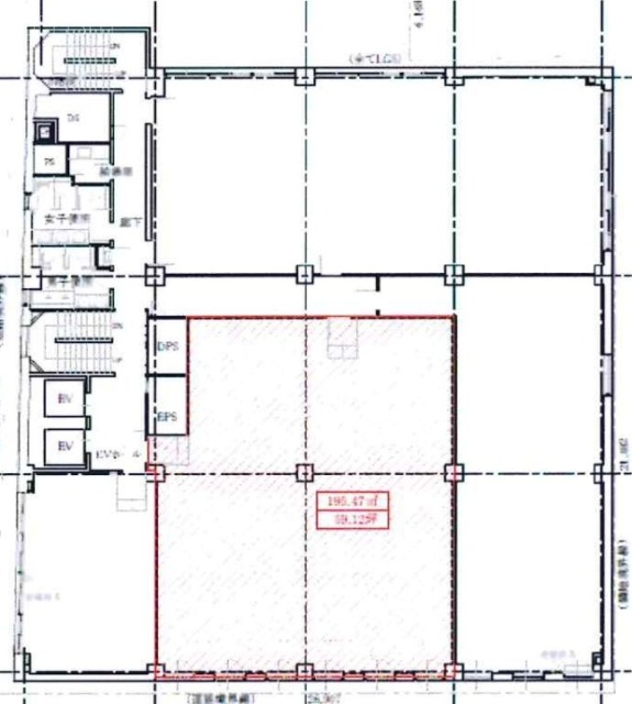 立川三菱ビル9F 間取り図