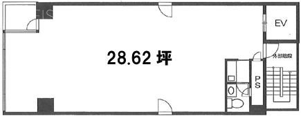 第一浜松町ビル2F 間取り図