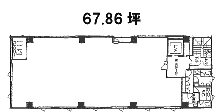 Ginza Wiilow Avenueビル5F 間取り図