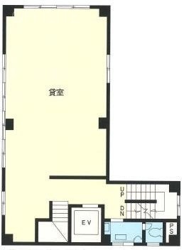神田オールビル2F 間取り図