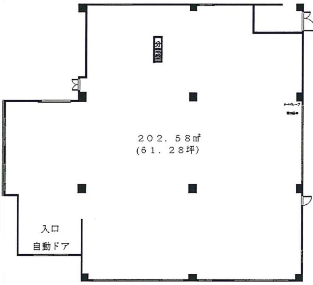 津田メディカルビル1F 間取り図