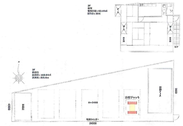 立川市柴崎町ビル1F~2F 間取り図