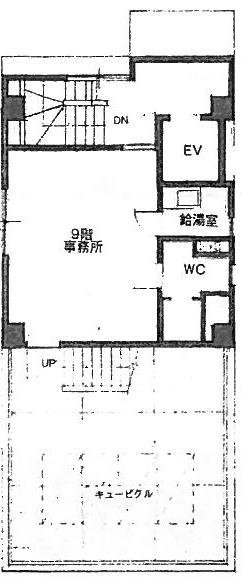 DK共同9F 間取り図