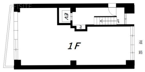 鈴木ビル1F 間取り図