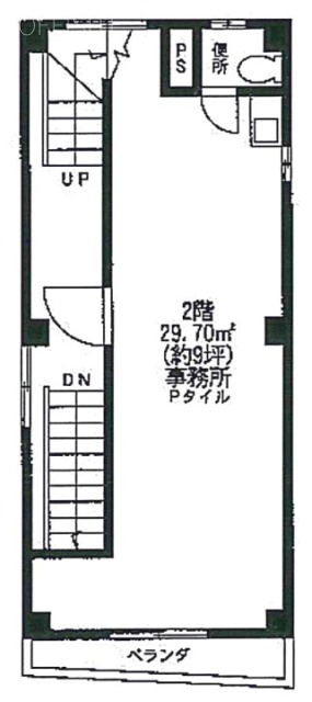 豊ビル2F 間取り図