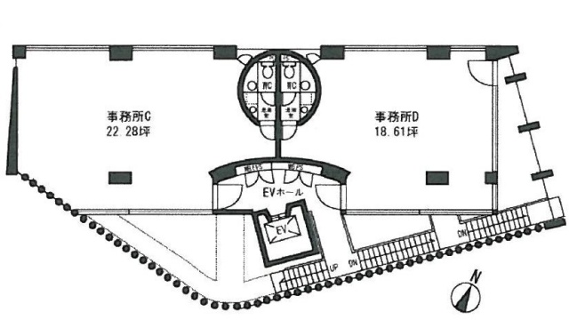 クレアトゥール3F 間取り図