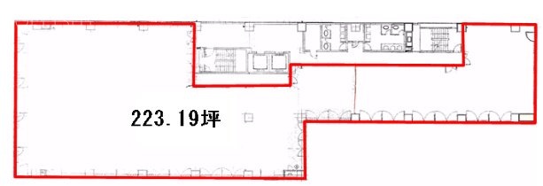 KDX東新宿ビル4F 間取り図