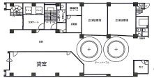 ミツヤ虎ノ門ビル1F 間取り図