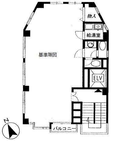 早稲田武蔵野ビル3F 間取り図