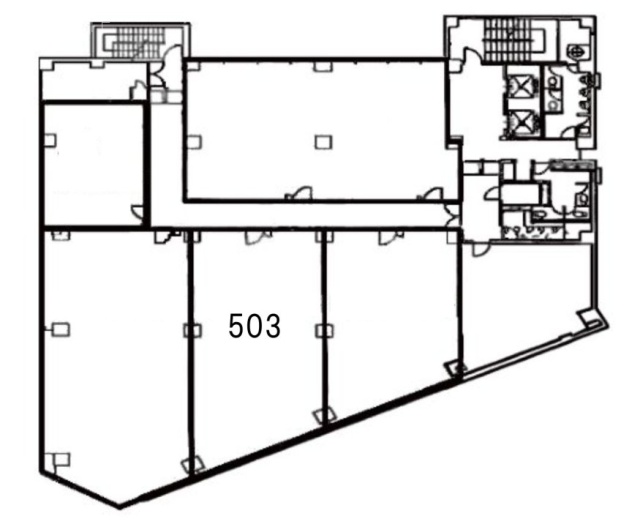 いちご東池袋ビル503 間取り図