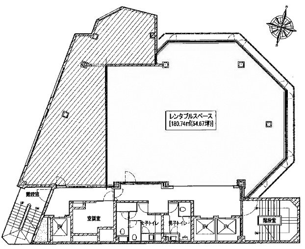 安与ビル3F 間取り図