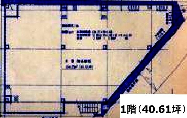 ドルフ長原1F 間取り図