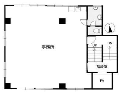 第2関根ビル2F 間取り図