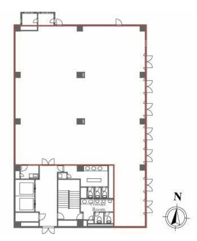 オー・アール・ディ原宿ビル3F 間取り図