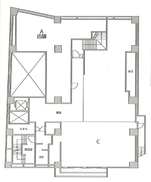 BIZIA麹町ビルC 間取り図