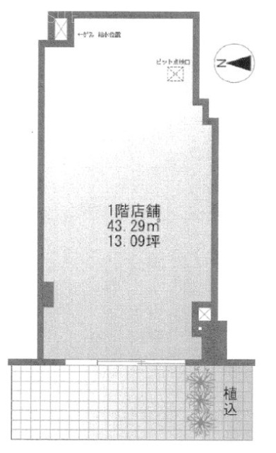 ベルデベーレ奥沢102 間取り図