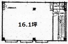 新川ビル2F 間取り図
