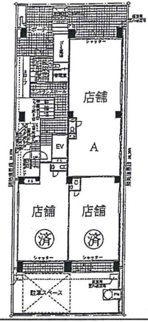 ネクステージ東青梅ビルA 間取り図