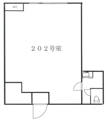 フタミビル202 間取り図