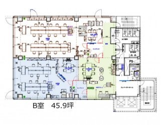 JFNセンタービルB 間取り図
