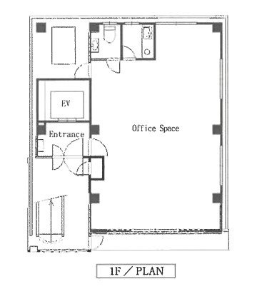 TRUST VALUE神田和泉町ビル1F 間取り図