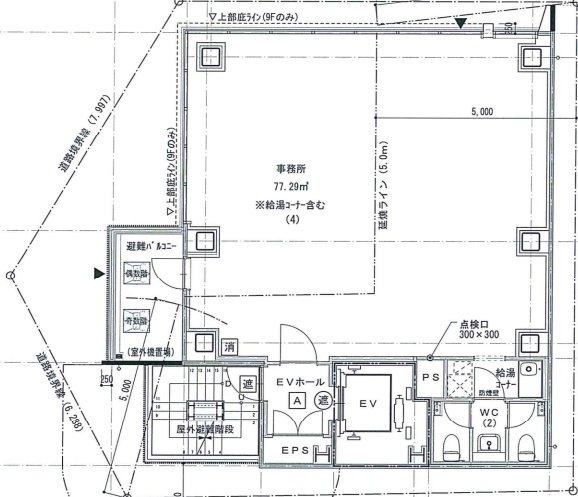 ACN大森駅前ビル6F 間取り図