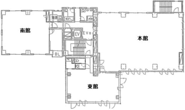 柏屋ビル南館 間取り図