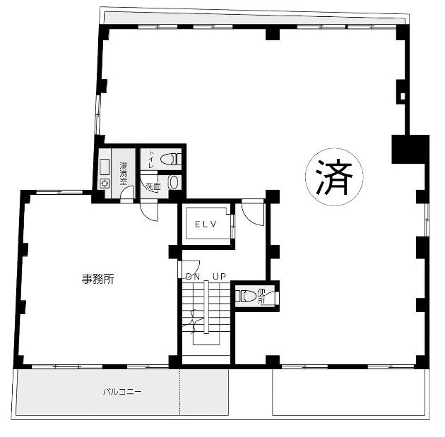 三神ALビルA 間取り図