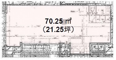 リヴシティ中央区築地ビル1F 間取り図