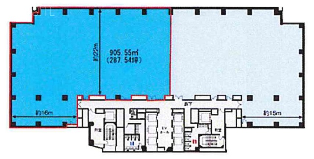 ライズアリーナビル11F 間取り図