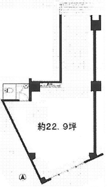 朝日後楽園マンションビル1F 間取り図
