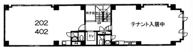 日本橋インテリジェントフラッツ202 間取り図