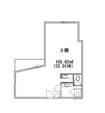 エトワールビル3F 間取り図
