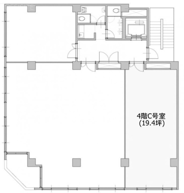 八重洲KHビルC 間取り図