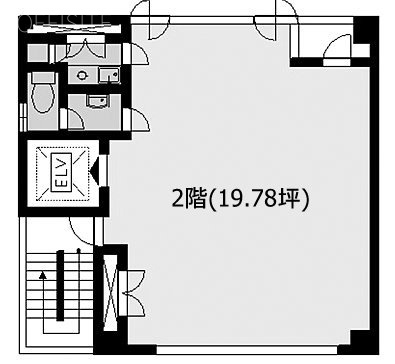 保谷ビル2F 間取り図