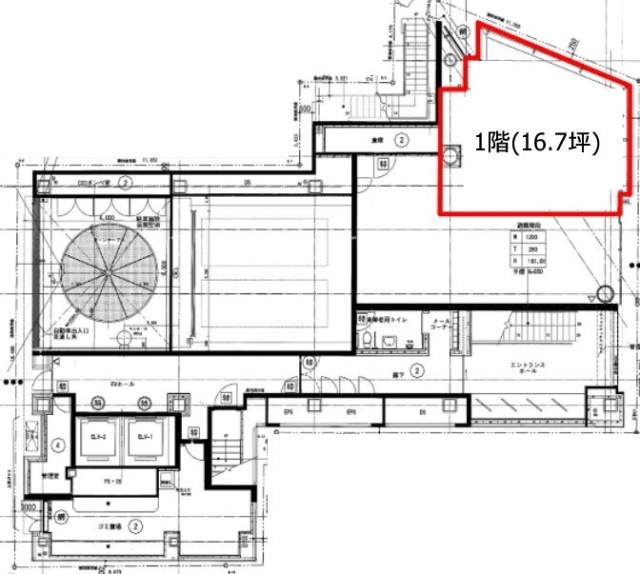 ヒューリック神田須田町ビル1F 間取り図