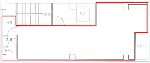TSーⅠBLDG.3F 間取り図