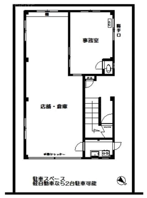 ファインフィールドビル1F 間取り図