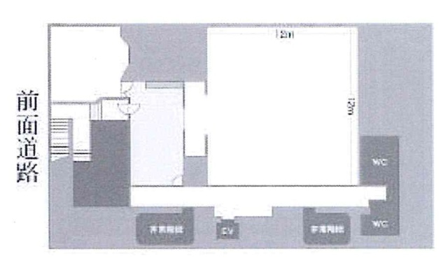 ケイアイ興産東京ビルB1F 間取り図