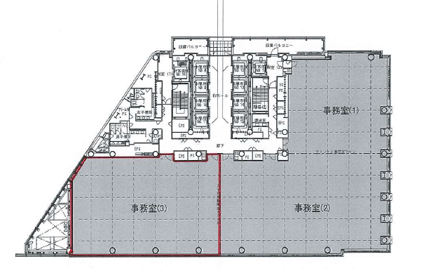 住友不動産東京三田サウスタワー14F 間取り図