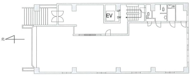 ナカバビル1F 間取り図