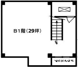 キャピタルフラット弦巻B1F 間取り図