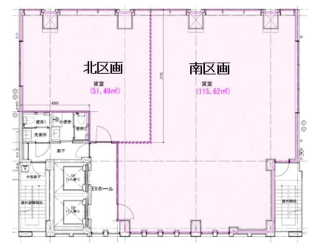 SUGITA GINZA4F 間取り図