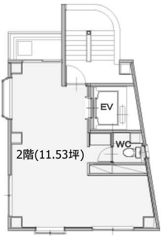 I・S四番町ビル2F 間取り図