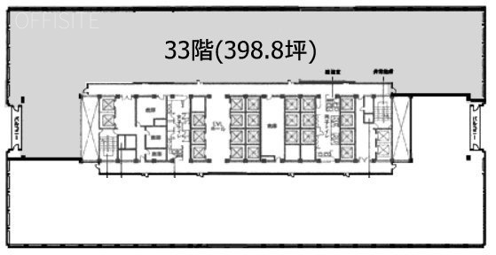 霞が関ビルディング3302 間取り図